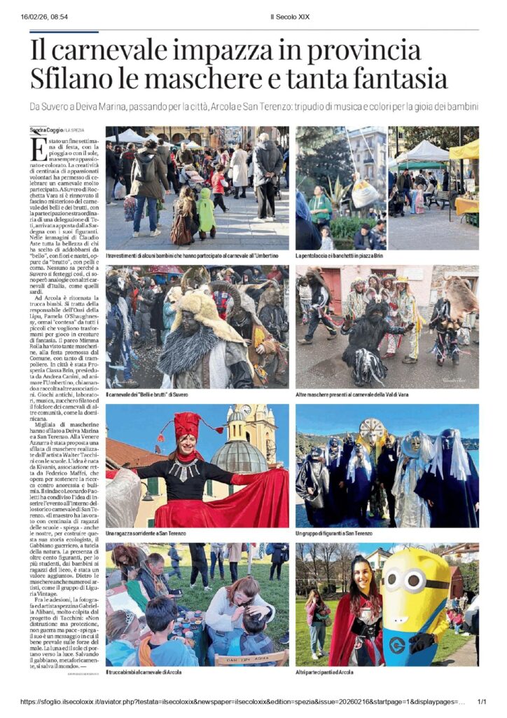 carnevale secolo 2026